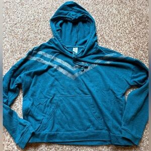 Women’s large Philadelphia Eagles NFL Green Hoodie Pullover